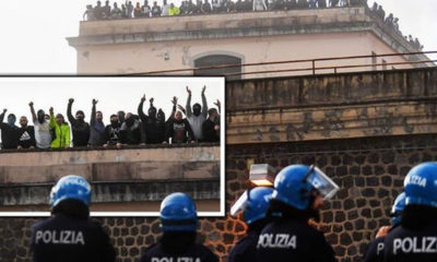 İtalya cezaevlerinde coronavirüs isyanı! 6 ölü…