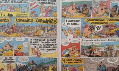 Ünlü çizgi roman dergisi Asteriks, coronavirüsü 3 yıl önce gündeme getirmiş!.
