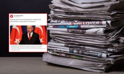 İngiliz basını haddini aşıyor! Şimdi de Erdoğan’ın fotoğrafını kullandılar!.