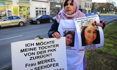 Berlin’de kızı PKK tarafından kaçırılan anne, Merkel’e böyle seslendi!. (video haber)