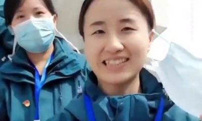 Wuhan’da salgın bitti, doktorlar maskelerini çıkardı!.
