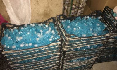 İstanbul’da sahte dezenfektan üreten iş yerine baskın…