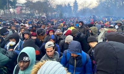 Yunan Polisinden dehşet! Bir göçmen sırtından vurularak öldürüldü!. (video haber)