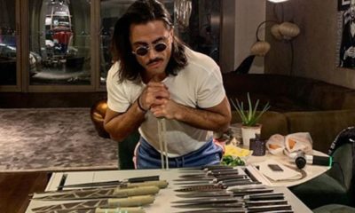 Nusret’ten “evde kal” paylaşımı…