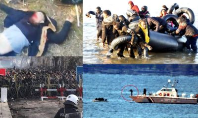 Yunanistan sınırında ilk ölüm!. Dehşet verici görüntüler!.