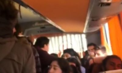 İBB’nin anlaşmalı yolcu otobüsünde öğrenciler ile görevlinin “fazla ücret” tartışması kamerada… (video haber)