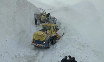 Muş’ta bahar karı 35 köy yolunu ulaşıma kapattı!.