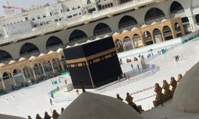 Kabe corona nedeniyle girişlere kapatıldı!.