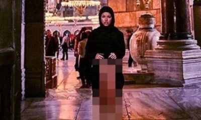 Ayasofya’da çıplak poz veren Belçikalı manken Marisa Papen hakkında flaş kararı!.