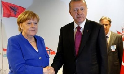 Başkan Erdoğan, Angela Merkel ile görüştü!.