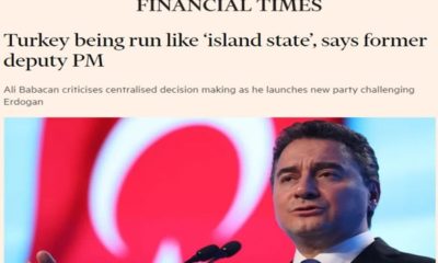 Ali Babacan Başkan Erdoğan’ı İngilizlere şikayet etti!.