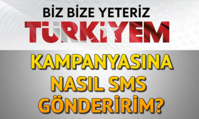 Elimizi taşın altına koyma vakti!. “Biz Bize Yeteriz Türkiyem” kampanyasına SMS ile 10 lira bağışta bulunun lütfen!.