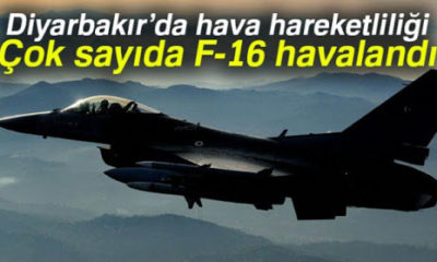 Ve Esed’e verilen süre doldu!. Bomba yüklü F 16 savaş uçakları Diyarbakır ve Eskişehir’den art arda havalandı!.
