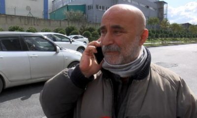 Yurt dışından gelen kızını merak eden baba karantina yurdunun önüne geldi!.