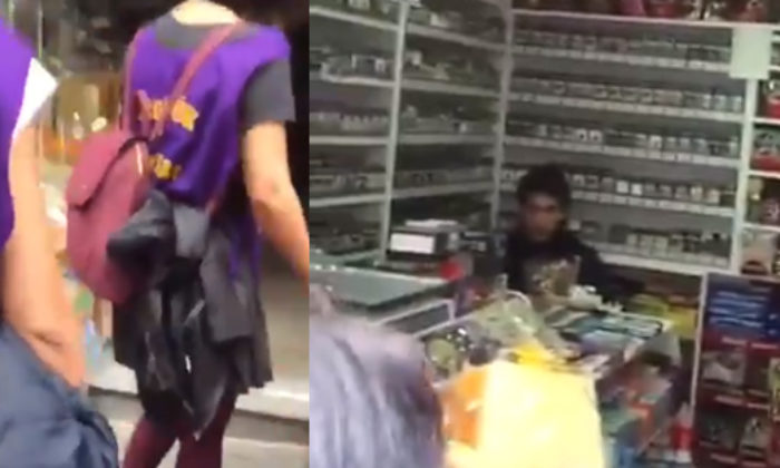 Feministler Kadıköy’de market basıp, tehditler savurdu!.