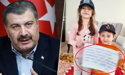 Fahrettin Koca’dan duygulandıran paylaşım: Annemiz sağlıkçı, babamız asker…