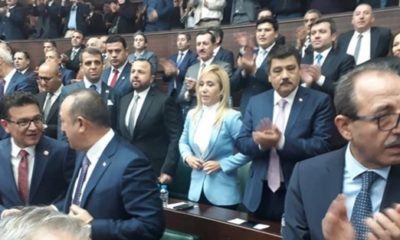 İYİ Parti’den istifa eden Tuba Vural Çokal AK Parti grup toplantısında…