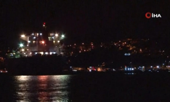 İstanbul Boğazı’nda gece yarısı faciadan dönüldü!.