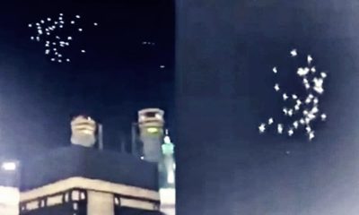 Dezenfekte çalışmaları için kapatılan Kâbe’yi kuşlar tavaf etti!. (video haber)