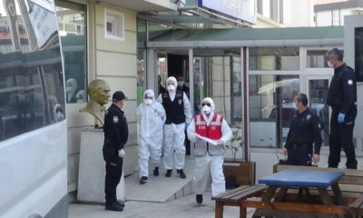 Corona servisine giremeyen hasta yakını dehşet saçtı!.