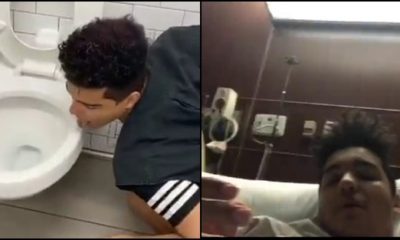 Klozet yalayarak coronaya meydan okuyan sapkın fenomenin ibretlik sonu…