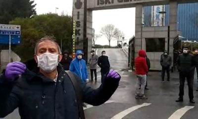 İSKİ çalışanları İBB tarafından korunaksız şekilde çalıştırıldıklarını bildirdi!.