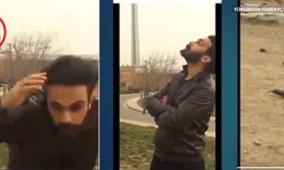 Şaşkına çeviren görüntüler!. Gökten patlıcan yağdı!. (Tıkla İzle)