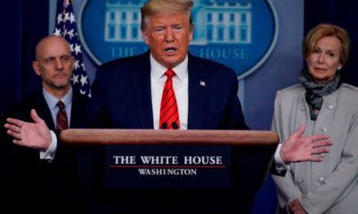 Donald Trump: “Corona Beyaz Saray’a sıçramaz!.”