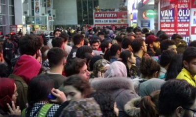 Koronavirüsü tatilini duyan gençler otogarlara akın etti..