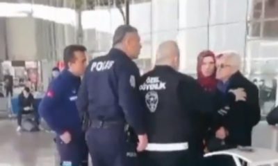 Yaşlı adama hakaret ettiği için görevden alınan polis özür dileyip yaşlı amcayı evinde ziyaret etti!.