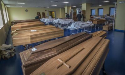 İtalya’da ölü sayısı 3 bini buldu, cenaze işlemlerine yetişilemiyor!.