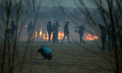 Yunanistan’dan mültecilere gaz bombası ve tazyikli su ile müdahale…