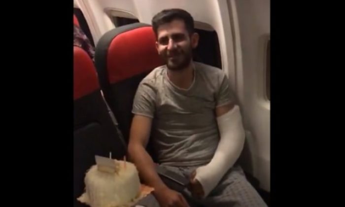 THY’den İdlib gazisine doğum günü sürprizi… (video haber)