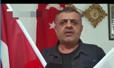 Türkiye’ye küfürler savurup hakaret etti! Kaydı ortaya çıkınca fena kıvırdı!. (video haber)