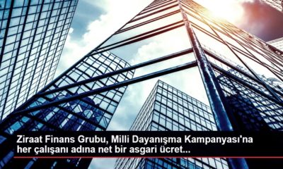 Ziraat Finans Grubu, Milli Dayanışma Kampanyası’na 62 milyon TL bağışta bulundu!.