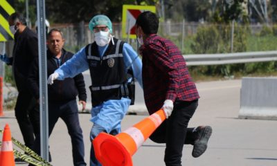 Koronavirüs testi pozitif çıktı, sokaklarda dehşet saçtı!.