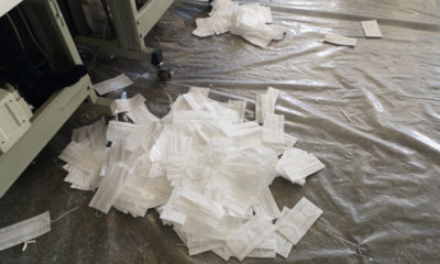 Adana’da 700 bin kaçak maske ele geçirildi!.