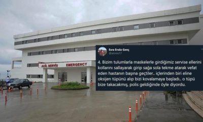 Trabzon’da ki oksijen tüpüyle doktora saldırı olayında yeni gelişme…
