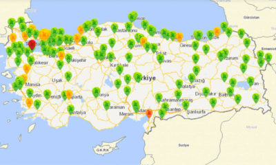 Tedbir kapsamında getirilen sokağa çıkma yasağı Türkiye’nin hava kalitesini iyileştirdi!.