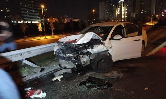 İstanbul’da gece yarısı feci kaza! 2’si ağır 5 yaralı…