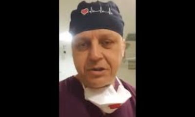 Bu doktor Koronayla mücadele eden meslektaşları ile dalga geçti… (Tıkla İzle)