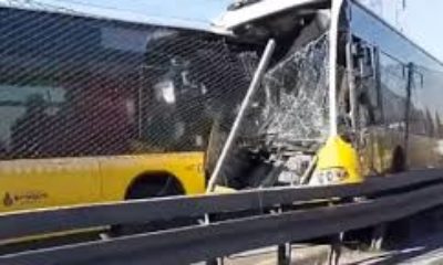 Avcılar’daki Metrobüs kazasıyla ilgili İBB’den açıklama!. “Şoför baygınlık geçirdi!.”