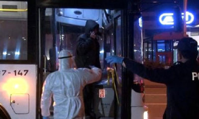Ankara’da EGO otobüsünde virüs paniği…