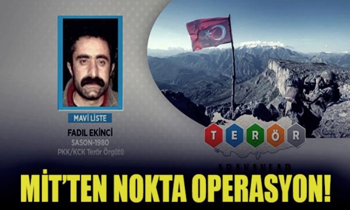 MİT’ten film gibi operasyon! Mavi kategoride aranan üst düzey terörist öldürüldü!.