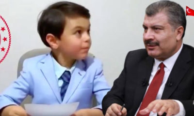 Sağlık Bakanı Dr. Fahrettin Koca’dan gülümseten 23 Nisan paylaşımı… (video haber)