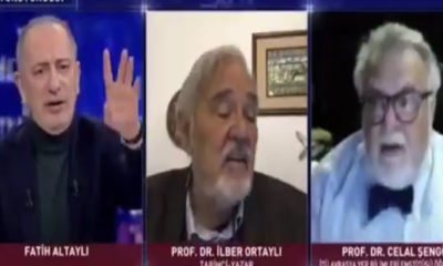 Veyis Ateş’in programında ki gaz kaçırma olayından sonra Fatih Altaylı canlı yayında önlem aldı!. (video haber)