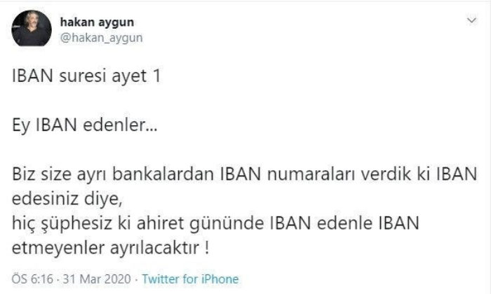 Ayetlerle alay ederek koronavirüs şarlatanlığı yapan Hakan Aygün şerefsizi tutuklandı!.
