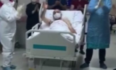 Malatya’da 62 yaşında ki covid hastası yoğun bakımdan çıktı!.