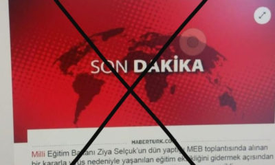 Bakan Selçuk’tan o haberlere sert tepki!. Üstünü çizerek paylaştı!.