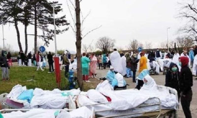 Bu haberimiz de Avrupa budalası dangalaklara gelsin!. Sağlık sistemi çöktü, hastalar sokaklara taştı!.